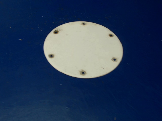 S225-7 Cessna - Cover Plate (6 Hole 6 Inch Round)